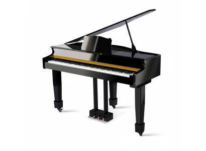 Digitale piano Mustat