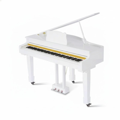 Witte digitale piano