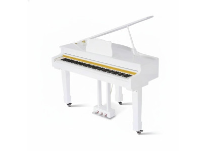 Witte digitale piano