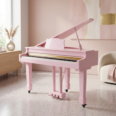 Roze digitale piano