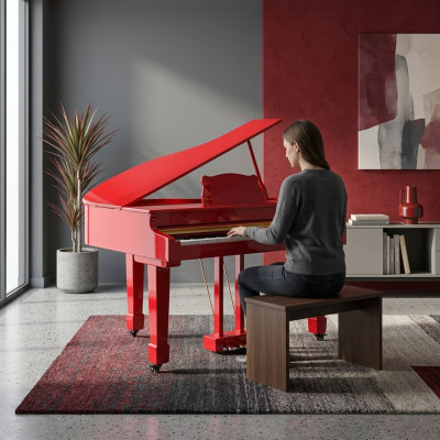 Rode digitale piano