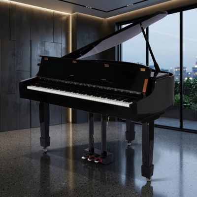 Digitale piano zwart