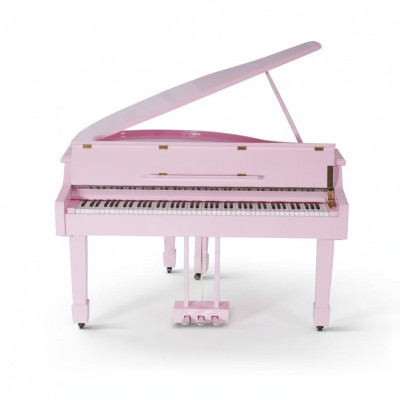 Roze digitale piano