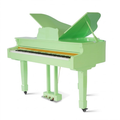 Digitale piano met glanzend oppervlak