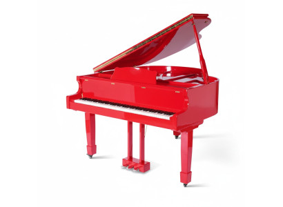 Digitale piano met glanzend oppervlak