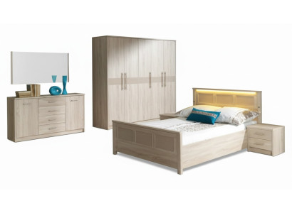 Slaapkamermeubels Inrichting Bed Kledingkast Commode Compleet set Commode