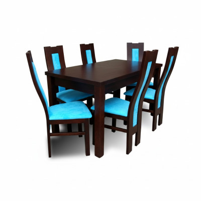 Eettafel + 6 Stoelen Eetkamerset Eethoek Groepstafel Tafel Tafels Z31