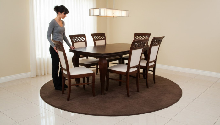 Eettafel + 6 stoelen Eetkamerset Eetgroep Klassieke tafel Tafels