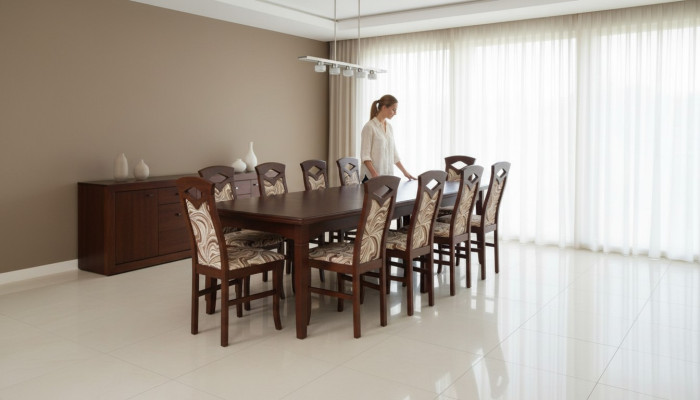Eettafel + 12 stoelen eetkamerset eetkamergroep klassieke tafel tafels nieuw