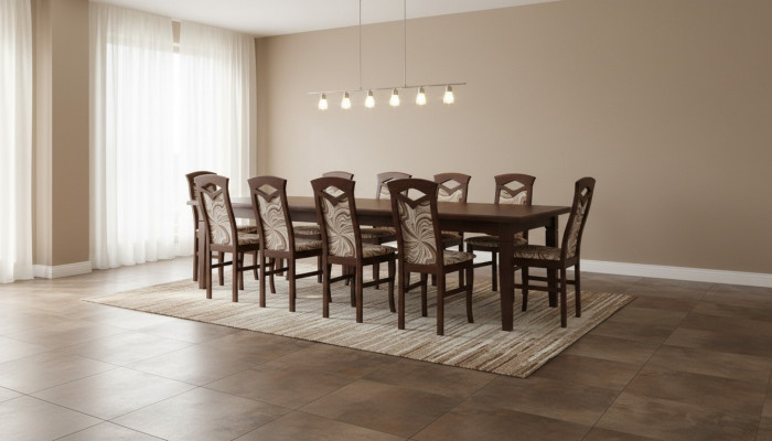 Eettafel + 12 stoelen eetkamerset eetkamergroep klassieke tafel tafels nieuw