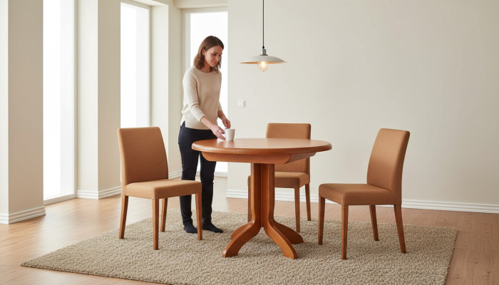 Eettafel Houten tafel Houten tafels Eetkamer Nieuw S10 Woonkamer Nieuw