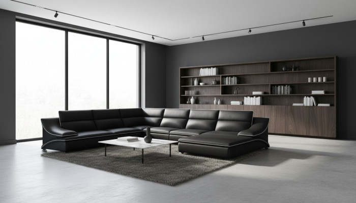 lederen bank bankstel nieuwe 3+2+1 zitsbank set design modern sofa