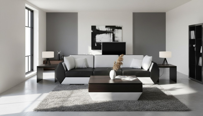 Leren bank Bank Woonlandschap 3+3 zits Couch Set Modern design