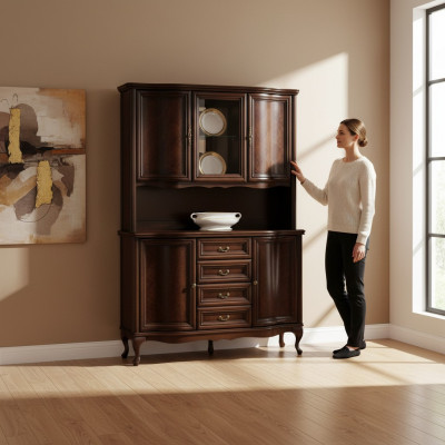 Klassieke kasten Kabinet Wandmeubel - Model W-N3B Topgolf Wave