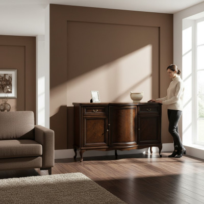 Klassiek dressoir Dressoir Ladenkast Antiek Stijl Kantoorkast Sideboard Kast
