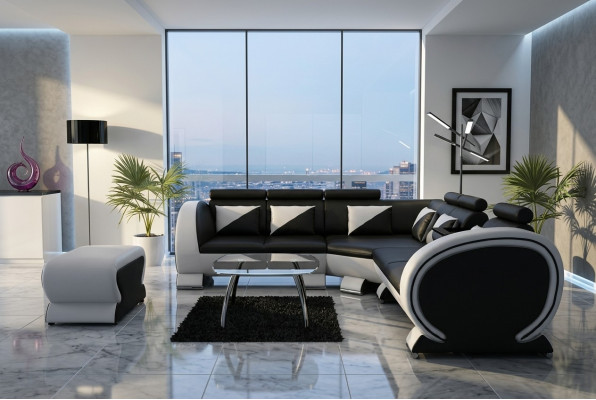 Ontwerper hoekbank bank bank bankstel loungebank banken bankstel_woonlandschap.