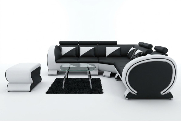 Ontwerper hoekbank bank bank bankstel loungebank banken bankstel_woonlandschap.