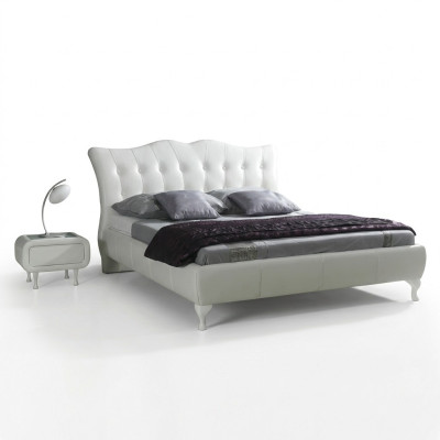 Bed Chesterfield gestoffeerd bed Luxe Tweepersoons Slaapkamer Designbedden Nieuw