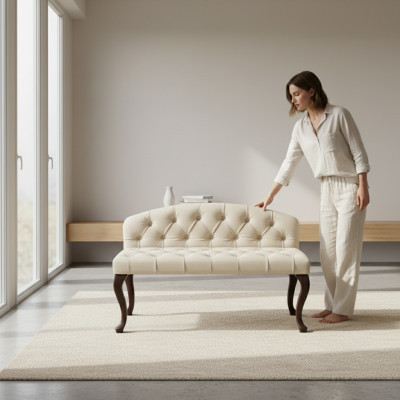 Chesterfield Bank Chaise Sofa Bank 3 Zit Club Ligstoel Chaise Longue Ottomaan Nieuw