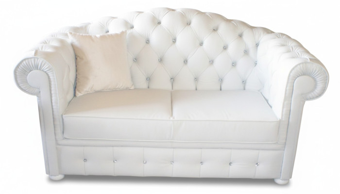 Chesterfield 3-zitsbank met slaapfunctie Sofa Couch Bekleding Set Nieuwe Bankstellen!!