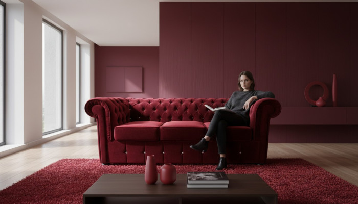 Chesterfield Sofa Bank Bekleding Designer 3-zits Meubelset Nieuwe Banken CHESTER 4