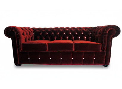 Chesterfield Sofa Bank Bekleding Designer 3-zits Meubelset Nieuwe Banken CHESTER 4