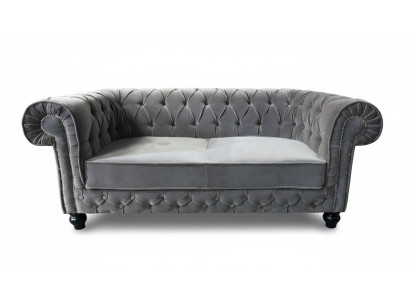 Chesterfield Sofa Bank Bekleding Designer 3-Zitsbank Set Nieuwe Banken CHESTER 2