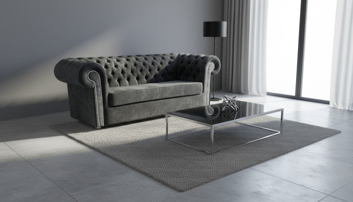Chesterfield fluwelen stoffen sofa bankstel bekleding 3-zits klassieke banken nieuw