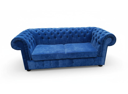 Chesterfield fluwelen textielstof sofa bankstel bekleding 3-zits klassieke banken nieuw!