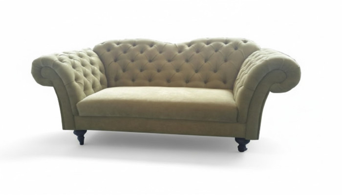 Chesterfield fluwelen stoffen bank sofa bekleding 3-zits klassieke banken nieuw