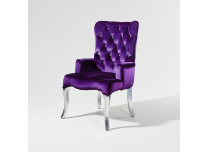 Designer fauteuil fluwelen sofa lounge club sofa met kristallen stenen stoel stoelen nieuw