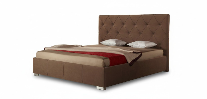 Designer gewatteerd tweepersoonsbed bedden bed slaapkamer tweepersoonsbed lederen bed nieuw 2700