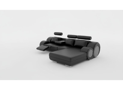 Designer set woonlandschap hoekbank bank bank bank leren bank bank nieuw