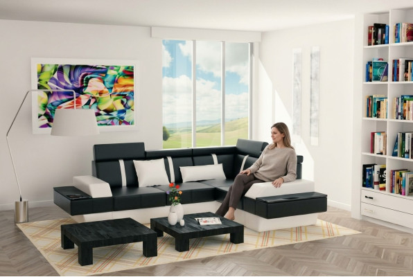 Ontwerper woonlandschap hoekbank Nieuw Bank Bank Bank Bank Sofa's Salon