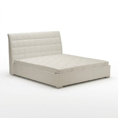 Bed Tweepersoonsbed Designerbedden Tweepersoonslederen bekleding Textielbed Stofbed