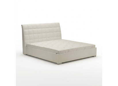 Bed Tweepersoonsbed Designerbedden Tweepersoonslederen bekleding Textielbed Stofbed