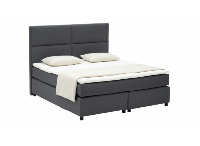 Continental Boxspring Bed Bedding Textile Bed Upholstery Tall Double Leather