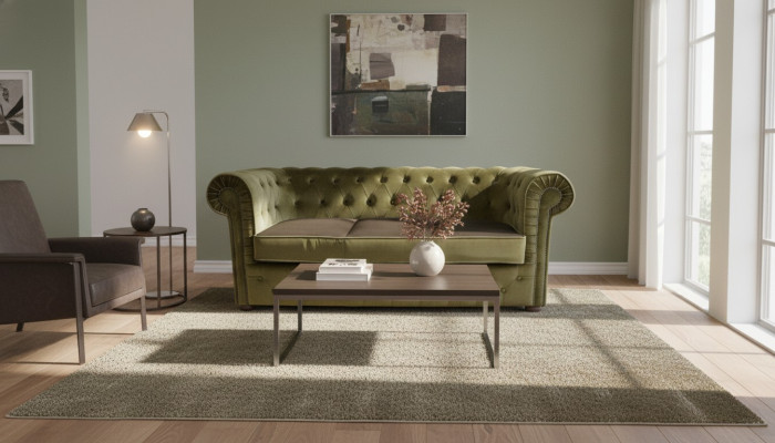 Chesterfield fluwelen stoffen bank bank designer zitting meubelstoffering banken nieuw