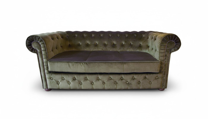 Chesterfield fluwelen stoffen bank bank designer zitting meubelstoffering banken nieuw