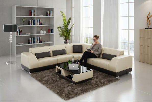 Leren bank bank woonlandschap bank hoekbank hoekmeubel modern design Leerbank bank woonlandschap bank hoekbank hoekmeubel modern design