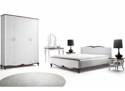 Tweepersoonsbed Chester bed Bedden Bekleding Textiel Klassiek Hout Slaapkamer Nieuw