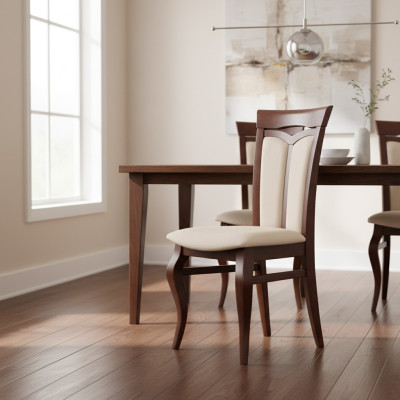 Massief hout echt hout handgemaakt klassieke stoelen stoel eetkamerstoel model Mi2