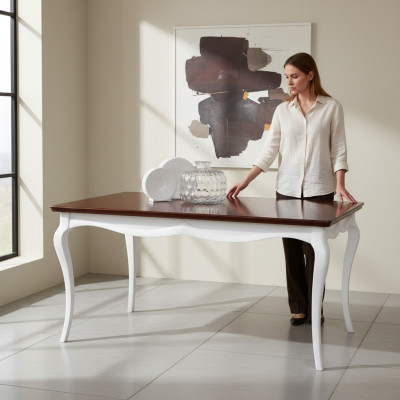 Eikenhout handwerk Klassieke tafels Tafel Eettafel - Model MI-1