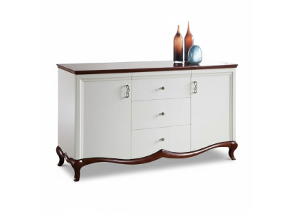 XXL Ontwerper dressoir massief hout dressoir kast groot nieuw dressoir MIK3sz
