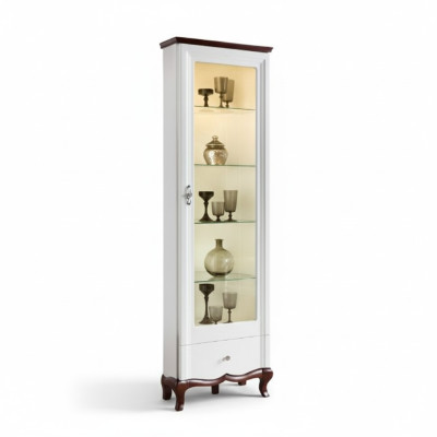 Massief hout Echt hout Handgemaakt Klassieke vitrine Vitrinekasten Vitrines MIWN