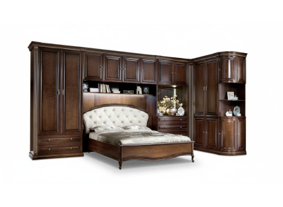 Bed Slaapkamer Koninklijke Slaapkamer + Bovenkast Kast Nieuw Verona IV
