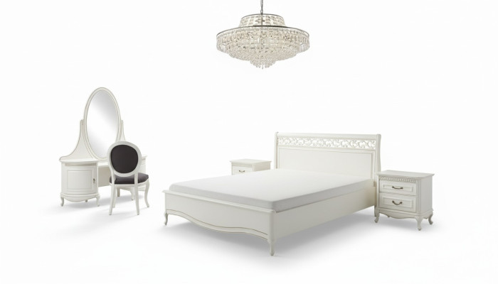 Italiaanse stijl set 5-delig bedontwerp exclusief luxe bed bedden tweepersoonsbed