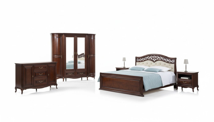 Tweepersoonsbed Klassiek Hoogwaardig Ontwerpers Chesterfield Vollederen Bed Bedden