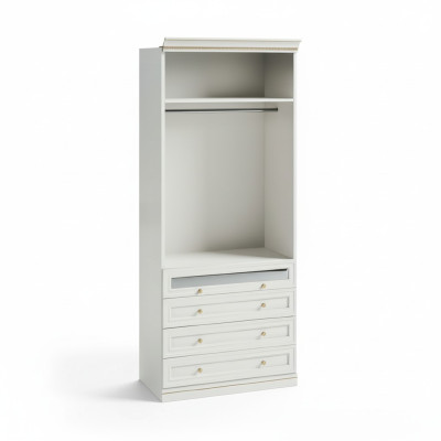 Element Model V2D-10 voor inloopkast garderobe Italiaanse meubels.