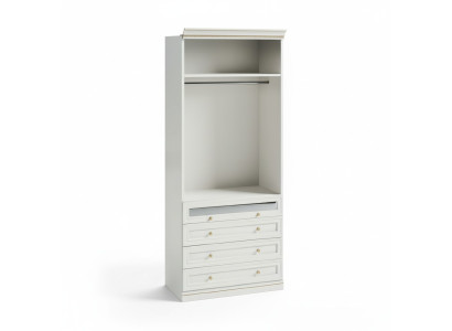 Element Model V2D-10 voor inloopkast garderobe Italiaanse meubels.